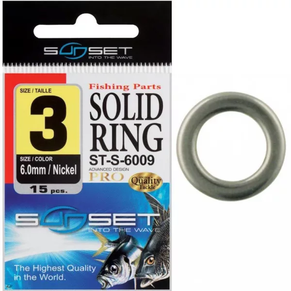 Sunset - SOLID RING ST-S-6009 N3 6.0MM X15 - Metalni prsten