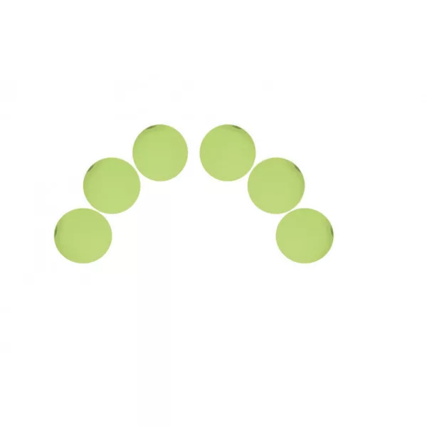 Sunset - BLISTER FLOAT ROUND PHOSPHO GREEN 8mm - Stoper