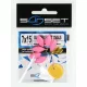 Sunset - BLISTER FLOAT OVALS PHOSPHO PINK 5x10mm - Stoper