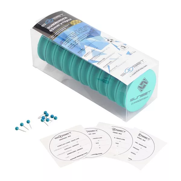 Sunset Sunwinder 65mm Turquoise držač predveza 10kom