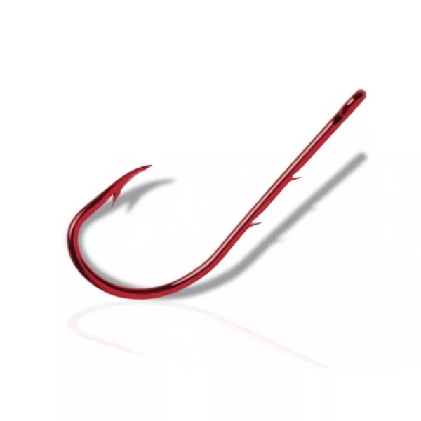 Sunset - HM RS COMPETITION SPECIAL RED / FLUORO 150 - 0,28 - 4 X8 - Predvezana udica - Udica s bradom, Udica s okcem