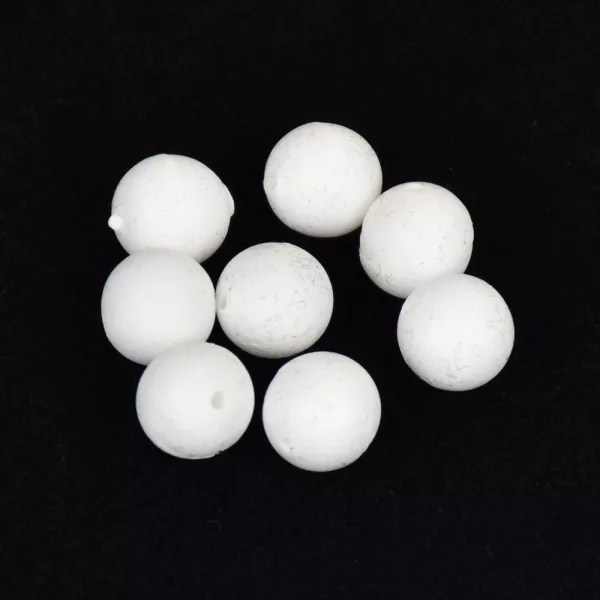 Sunset - BEADS FLOATING ROUND WHITE 6mm X20 - Stoper