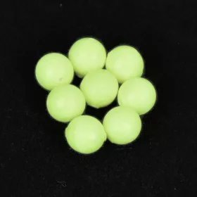   Sunset - BEADS FLOATING ROUND LUMINOUS GREEN 8mm X20 - Stoper