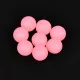 Sunset - BEADS FLOATING ROUND LUMINOUS PINK 6mm X20 - Stoper