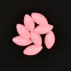 Sunset - BEADS FLOATING OVAL LUMINOUS PINK 7x15mm X20 - Stoper