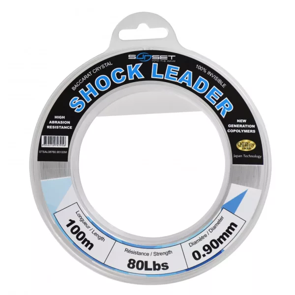 Sunset Shock Leader RS Competition Baccarat Crystal 0,7mm 100m Monofilni Predvez