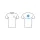 Sunset - T-SHIRT WHITE SUNSET XXL - Majica kratkih rukava