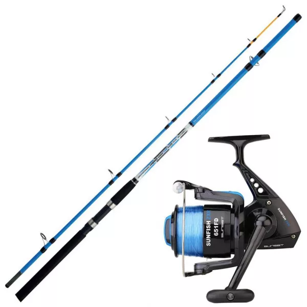 Sunset Tamara Power ZXR 270-2 Štap i Sunfish ZXR 651 FD Rola Morski ribolovni set
