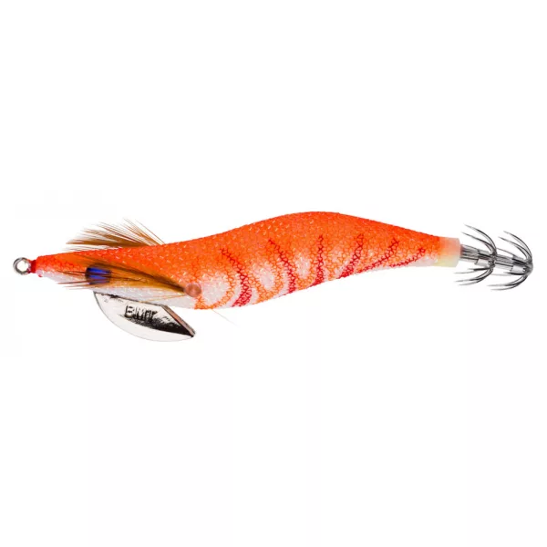 Sunset - SUNSQUID BAD GAMBAS TONUĆI 9,5CM VATRENO NARANČASTI - Jig za lignje