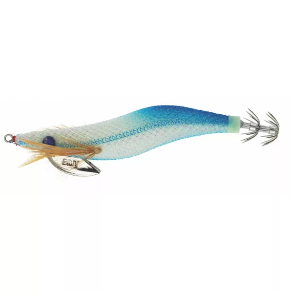 Sunset - SUNSQUID BAD GAMBAS TONUĆI 9,5CM SUPER SJAJ PLAVI - Jig za lignje
