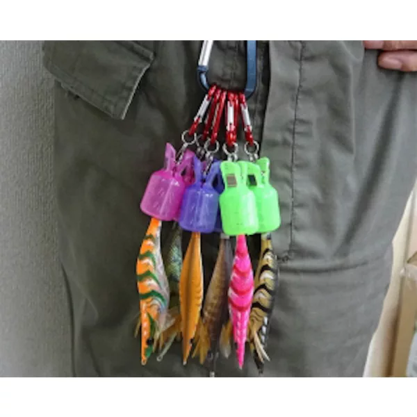 Sunset - SUNSQUID ZAŠTITNIK UDICA X6 + KARABINJER - Štitnik za udice