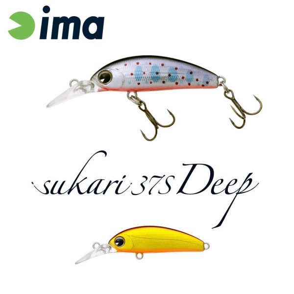 Ima Sukari 37S Deep 3,7cm 3gr 001 Akagane Wobbler