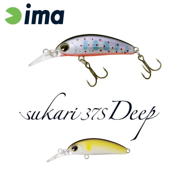 Ima Sukari 37S Deep 3,7cm 3gr 015 Pearl Ayu Wobbler