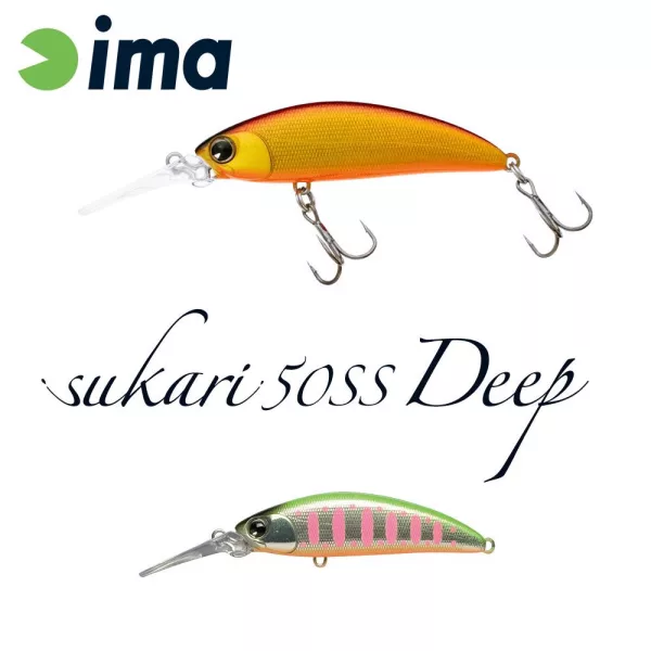 Ima Sukari 50SS Deep 5cm 5gr 105 Mebuki Wobbler