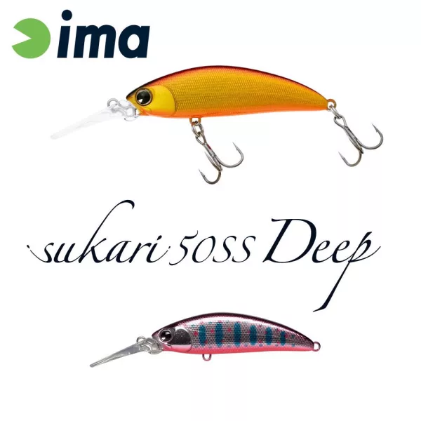 Ima Sukari 50SS Deep 5cm 5gr 108 Amago Wobbler