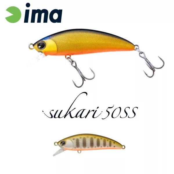 Ima Sukari 50SS 5cm 5gr 120 Pearl Yamame Trout Wobbler