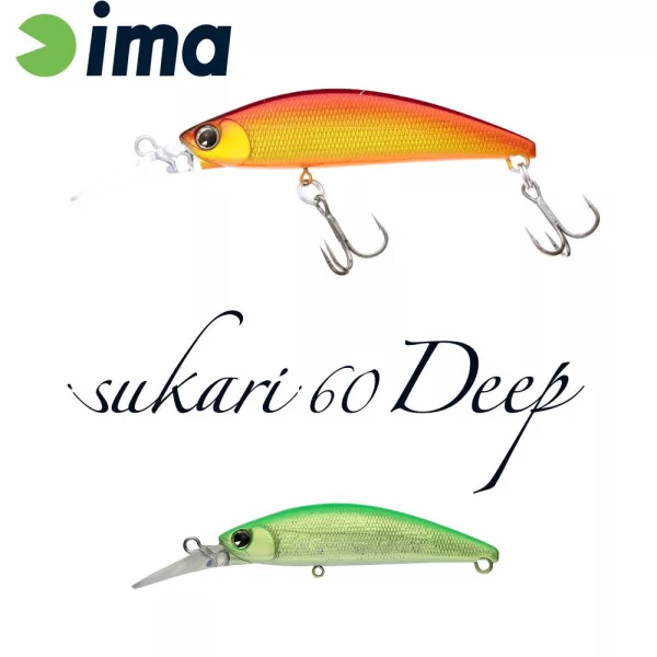 Ima Sukari 60 Deep 6cm 8gr 016 Melon Wobbler