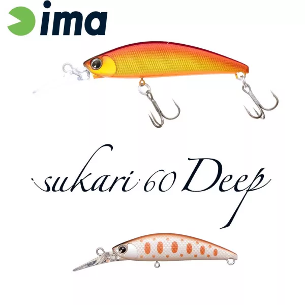 Ima Sukari 60 Deep 6cm 8gr 020 Pearl Off White Wobbler