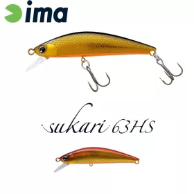 Ima Sukari 63HS 6,3cm 8gr 001 Akagane Wobbler