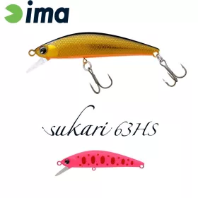 Ima Sukari 63HS 6,3cm 8gr 018 Pink Yamame Wobbler