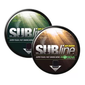   Korda Subline Ultra Tough 1000m - Green 20lb - monofilna glavna struna za boile
