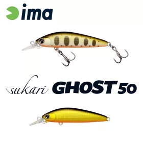 Ima Sukari Ghost 50SU 5cm 3,2gr 002 Gold Black Wobbler