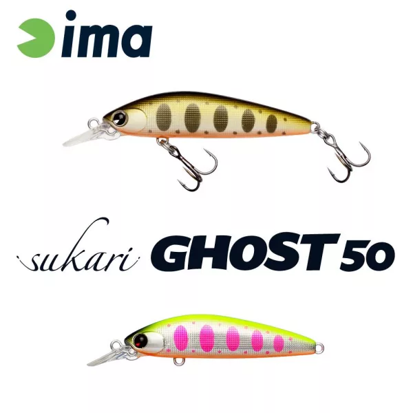 Ima Sukari Ghost 50SU 5cm 3,2gr 004 Mebuki Wobbler