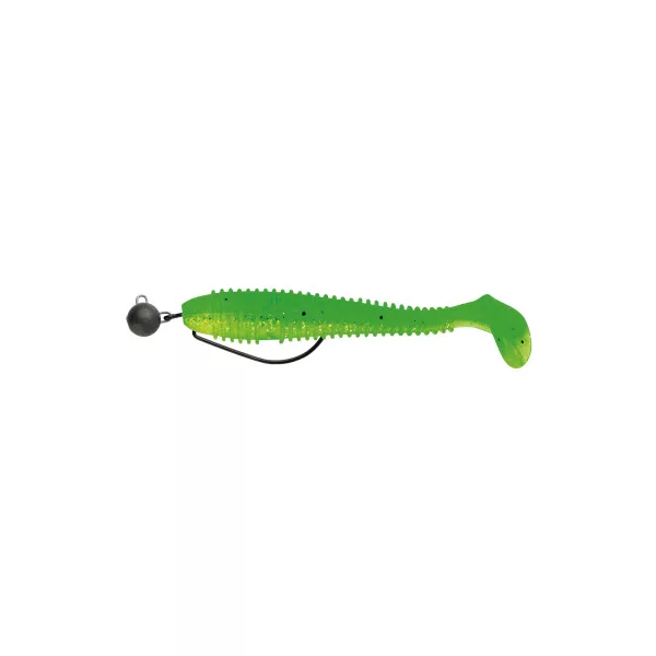 Swimy Cheburashka Galfion Fat Shad Rig Gumena riba K014 120mm - 10gr - Ready Rig - Cheburashka olovo - Unaprijed montirano