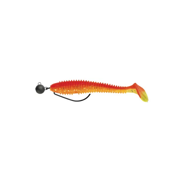 Swimy Cheburashka Galfion Fat Shad Rig Gumena riba K040 120mm - 10gr - Ready Rig - Cheburashka olovo - Unaprijed montirano