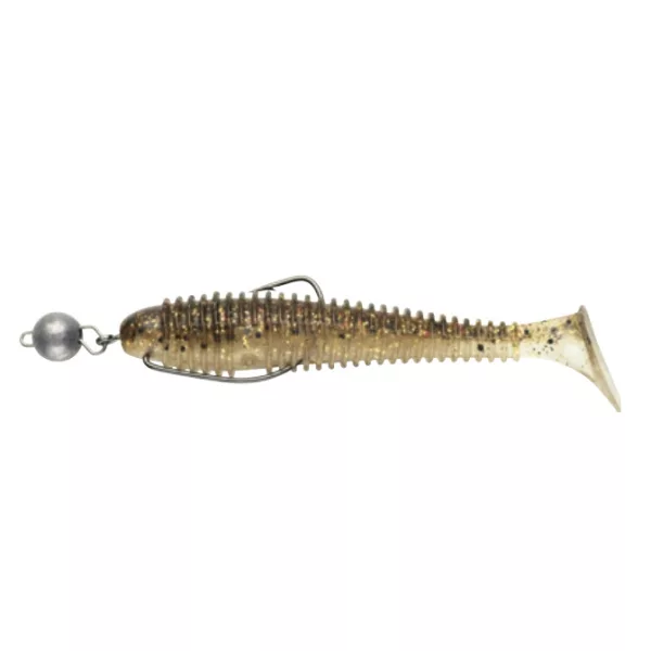 Swimy Cheburashka Galfion Fat Shad Rig Gumena riba K050 95mm - 5gr - Ready Rig - Cheburashka olovo - Unaprijed montirano
