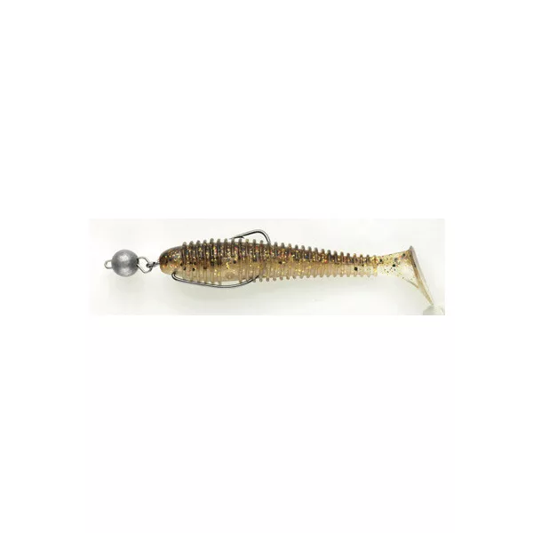 Swimy Cheburashka Galfion Fat Shad Rig Gumena riba K050 95mm - 5gr - Ready Rig - Cheburashka olovo - Unaprijed montirano