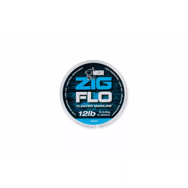 Nash NXT Zig Flo 12 lb 300 metara Struna za Zig Rig