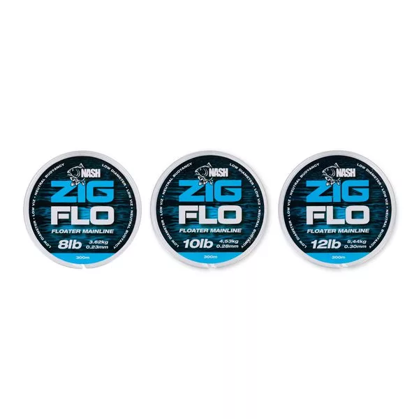 Nash NXT Zig Flo 15lb 100m Monofil najlon