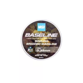   Nash Baseline Potonulo Maskirna 0.35mm 600m Pleteni glavni najlon