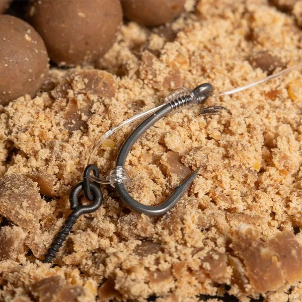 Nash Fluorocarbon D-Rig 4 bez bodlje, predvezana udica s okom