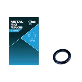 Nash Metal Rig Rings 3.0mm Metalni prsten za mamac