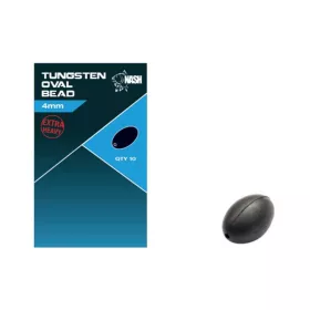 Nash Tungsten Oval Bead 4mm Graničnik