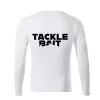 TackleBait Logo Majica Dugih Rukava Bijela S