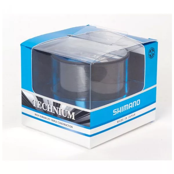 Shimano Technium 790m 0,355mm PB Premium Box 1/4 Pound Grey/Siva šaranska glavna struna
