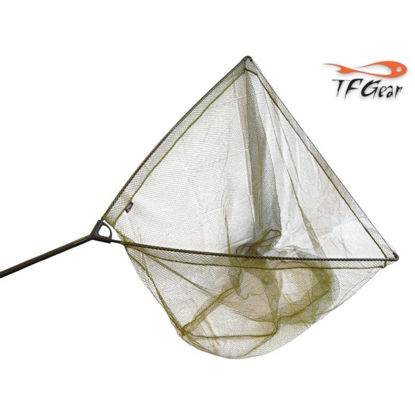 TF Gear Compact Carp Net Zelena Podmetač za Šaranski Ribolov 105x105cm