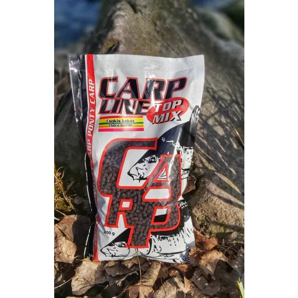 Top Mix Carp Line Čokoladni Keks Fluoro Pelete za hranjenje 800gr