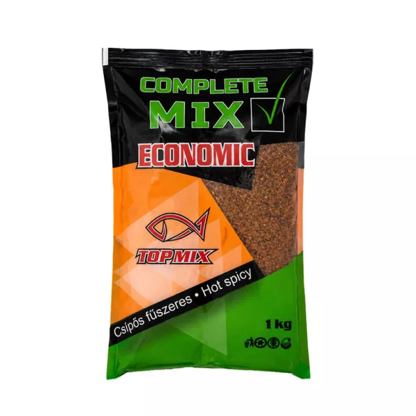 Top Mix Economic Complete-Mix Csípős Fűszeres Etetőanyag 1kg