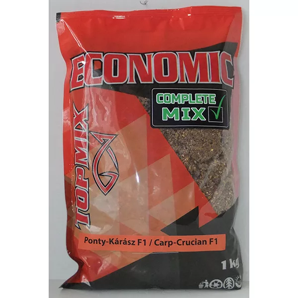 Top Mix Economic Complete-Mix Šaran-Karaš Primamljiva hrana 1kg
