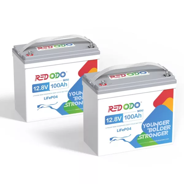 Redodo LiFePO4 12V 100Ah 1,28kWh MINI Baterija