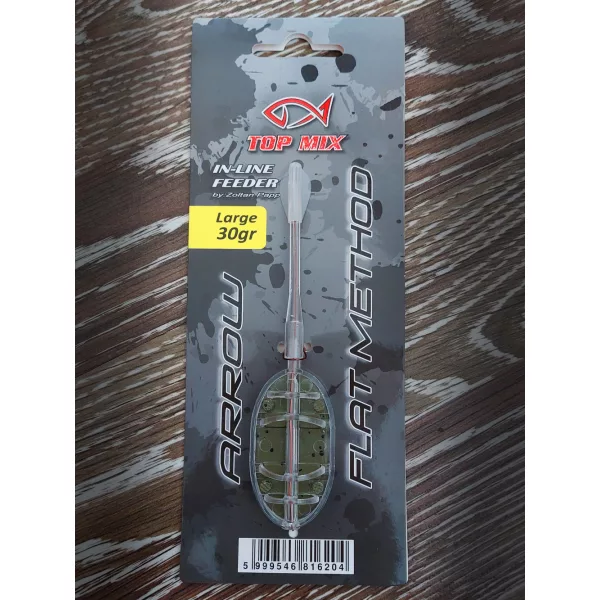 Top Mix L 30gr Arrow Flat Method Feeder Košarica