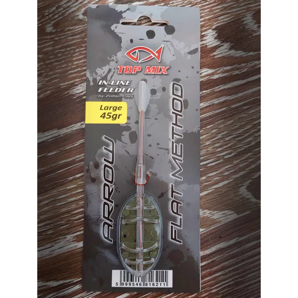 Top Mix L 45gr Arrow Flat Method Feeder Košarica