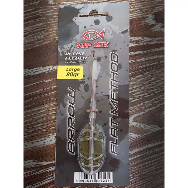 Top Mix L 80gr Arrow Flat Method Feeder Košarica
