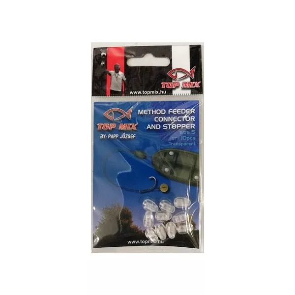 Top Mix Method Feeder Fluo Clear S Brzi spojnik 10kom