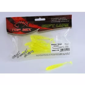 Top Mix Shiner Shad Chartreuse 7,6cm Plastični mamac 10kom