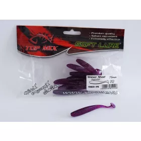 Top Mix Shiner Shad Purple Red 7,6cm Plastični mamac 10kom